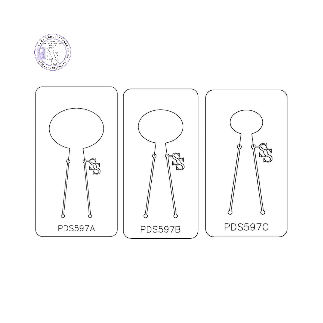 PANCAKE DIE PDS597 SHAPE 97 OVAL